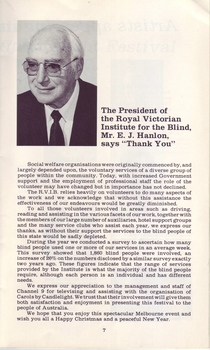 Portrait and message of thanks from Ted Hanlon