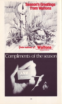 Christmas messages from Waltons and ANZ Bank