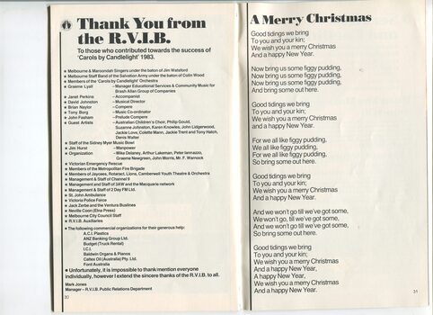 Thank You from RVIB and words to A Merry Christmas