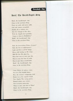 Words to Hark! The Herald Angels Sing