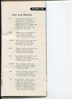 Words to the song Good King Wenceslas