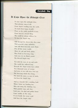 Words to It Came Upon a Midnight Clear