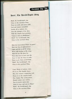 Words to Hark! The Herald Angels Sing