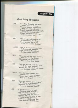Words to the carol Good King Wenceslas
