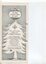 Felt and Textiles Christmas message with drawing of Christmas tree