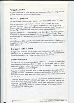 Corporate information including review of operations and events