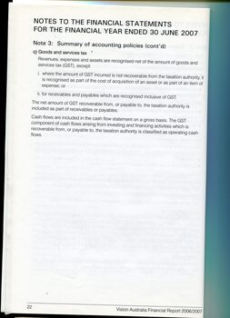 Corporate information including notes to the financial statements