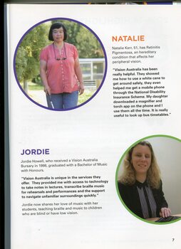 Profiles of Natalie Kerr and Jordie Howell