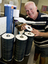 Ted loading up the Xpress duplicator in the Duplicator Room