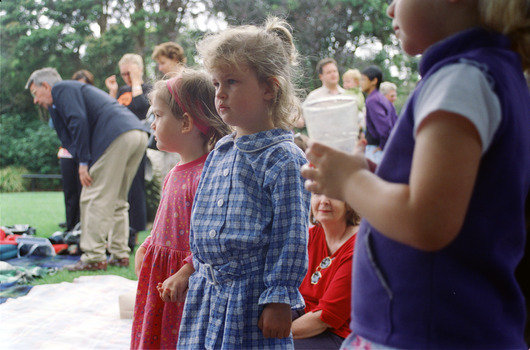 Children watching official launch of Feelix in rotunda