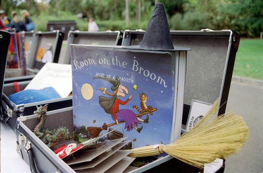 Room on the Broom book by Julia Donaldson and kit items