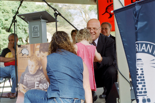 Children in the rotunda during the official launch