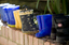 Row of gumboots used on the Bear Hunt