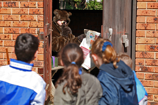 Bear (Ed Gamble) at the end of the Hunt