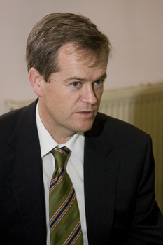 Portrait of MP Bill Shorten at Essendon