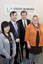 MP Bill Shorten with Bursary Award winners Jenny Tran and Trudy Ryall, and Chris Edwards
