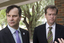 Bill Shorten speaking with Chris Edwards