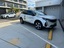 Side view of decals on cars used by SEDA in Perth