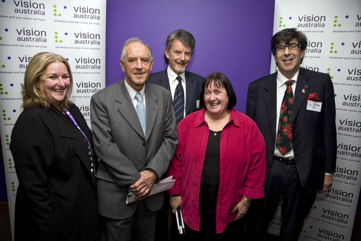 Julie Rae, John Cain, Tim Evans, Maryanne Diamond and Mayor Claude Ullin