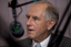John Cain behind the microphone at Vision Australia Radio