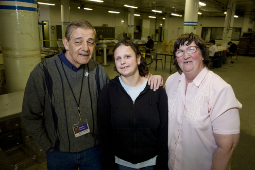 Norm Richards, Gena Kacowicz and Mary Pipczak in Prahran