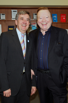 Gerard Menses, VA CEO and Bert Newton