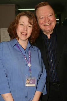 Lynne Kells, VA Radio meets Bert Newton