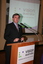 Gerard Menses speaking at the podium