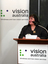 Maryanne Diamond speaking at the podium