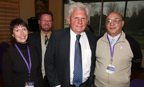 Renae Johnston, Geoff ?, David Blyth and Vince September