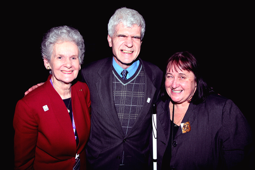 Marj West, Stephen Jolley and Maryanne Diamond