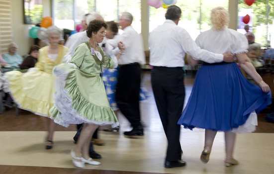 VA Square Dance Club performed at the Kooyong Day Centre