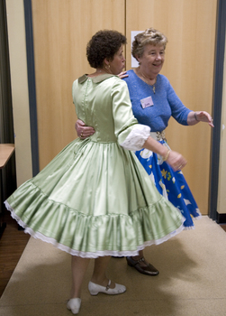 Square Dancers join in the dance