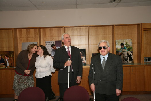 Robyn Gaile, Nadia Mattiazzo, Michael Simpson and BCA person