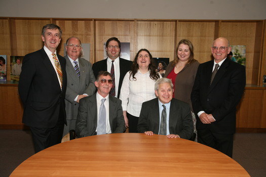 Gerard Menses, unknown person, Dr Kevin Murfitt, unknown person, Nadia Mattiazzo, BCA person, Robyn Gaile and Owen van der Wall