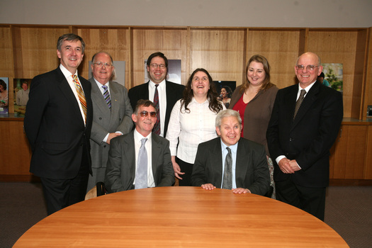 Gerard Menses, unknown person, Dr Kevin Murfitt, unknown person, Nadia Mattiazzo, BCA person, Robyn Gaile and Owen van der Wall
