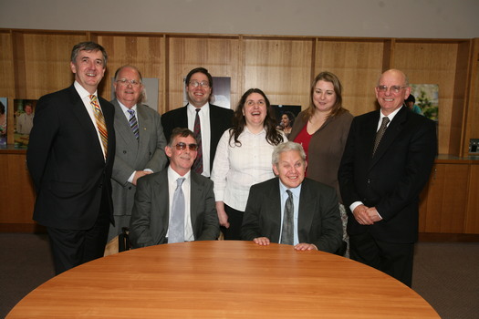 Gerard Menses, unknown person, Dr Kevin Murfitt, unknown person, Nadia Mattiazzo, BCA person, Robyn Gaile and Owen van der Wall