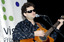 Lorin Nicolson singing to the audience