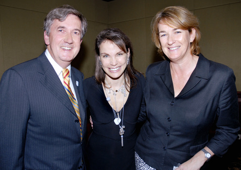 Gerard Menses, Sigrid Thornton and Trish Egan