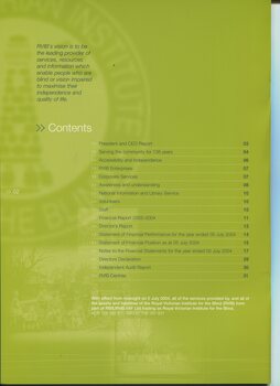 List of contents with historical background imagery