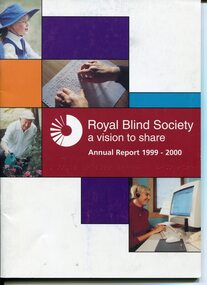 Square and rectangles in various colours, some with images of people
