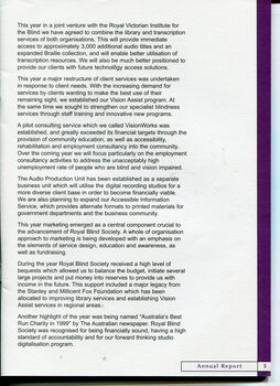 President’s Report on highlights of the year
