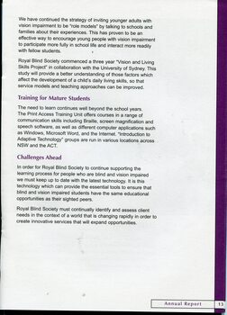 Overview of achievements throughout the year