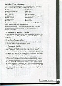 Notes to and forming part of the Financial Statements