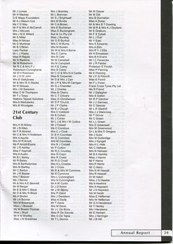 List of Children's Book Club and 21st Century Club members