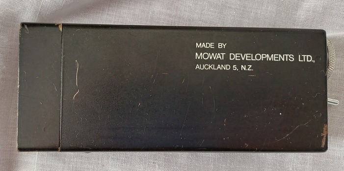 Black rectangle box with white writing