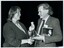 Wilma Bedford presenting award to Paul Karo