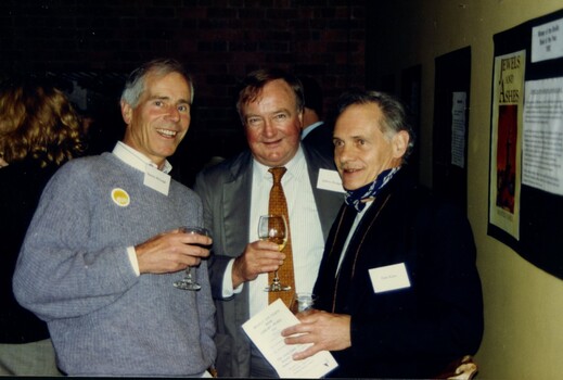 Narrators Stanley McGeogh, Jeffrey Hodgson and Paul Karo