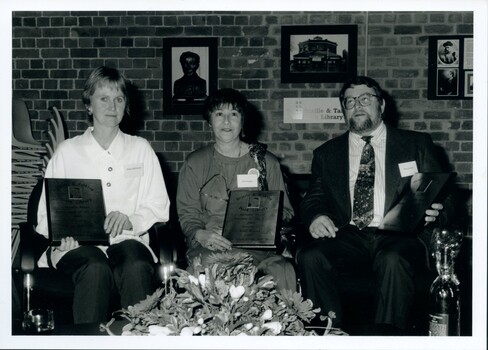Meme McDonald, Irini Pappas and Tim Curnow