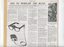 Newspaper cutting about blindness related activities or people